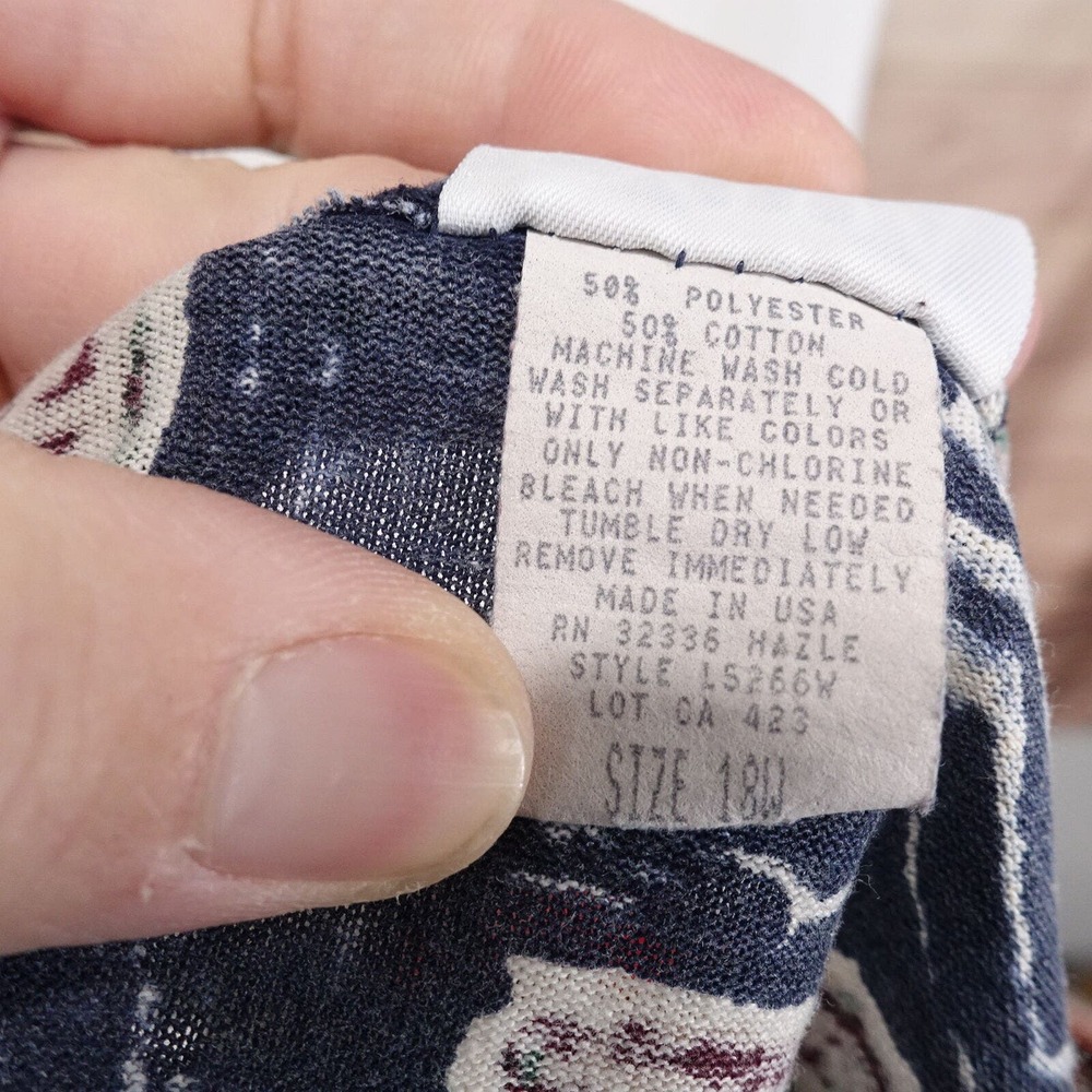 Vintage Extra Elements Aztec Pullover Womens Top … - image 7